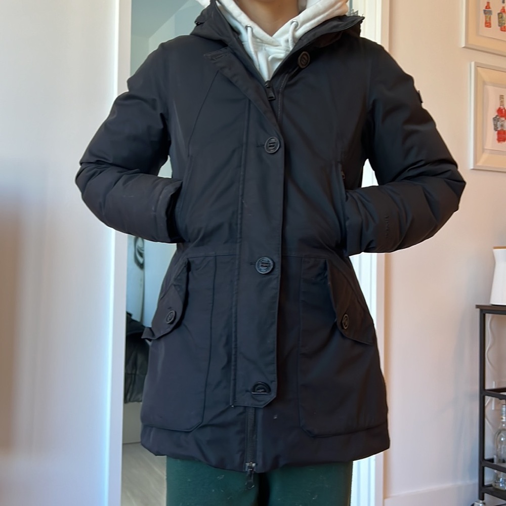 North Face attic down parka